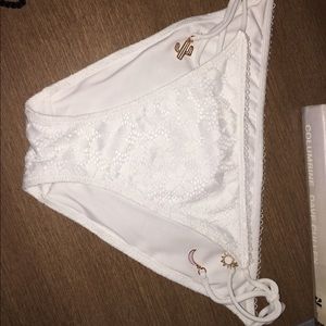 Three VS swim bottoms in size Med.